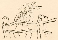 Le Lièvre et la Tortue - Illustration de bas de page